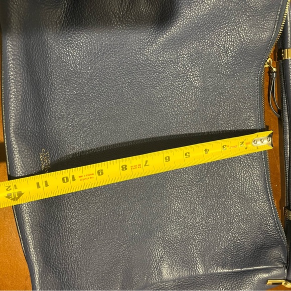 Vince Camuto Blue Leather Hobo Bag - Picture 6 of 7